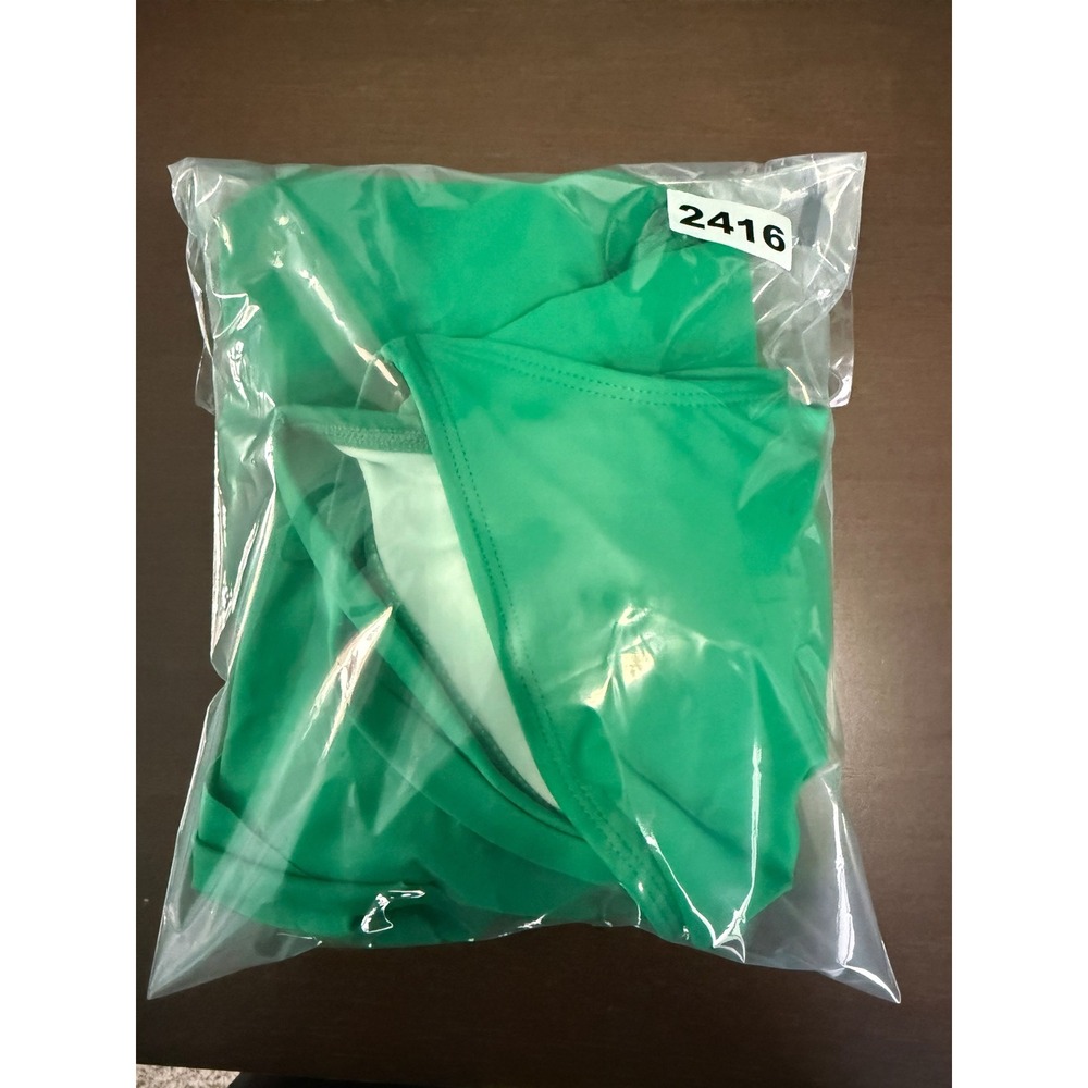 Cupshe NWT Green Skirted One Piece Swimsuit Crisscross Back Swim Dress Medium M - Picture 14 of 14